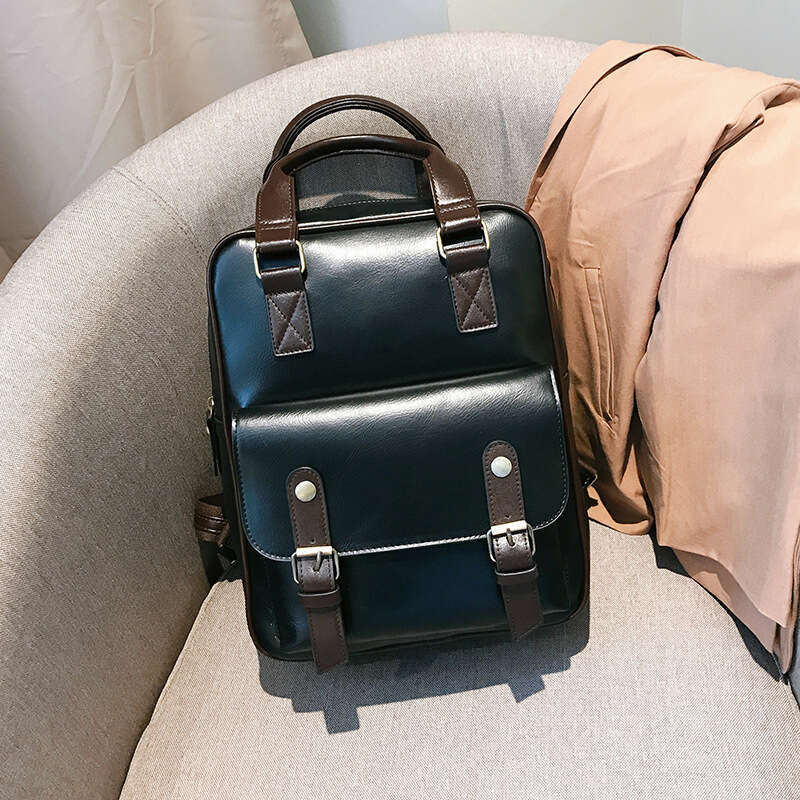 Women's New Fashionable Creative Backpack With Multi-Functional And Personalized PU Shoulder Bag That Can Be Carried By Hand