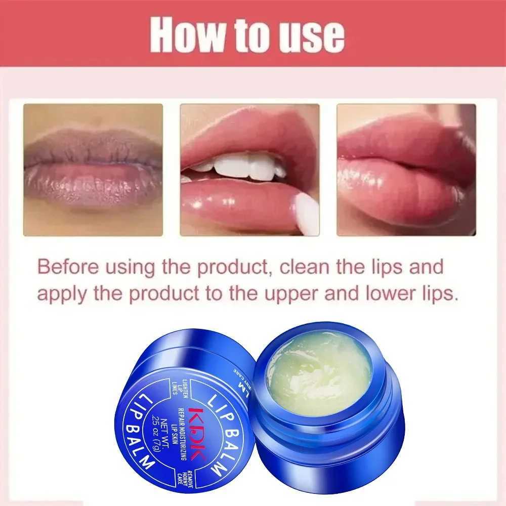 KDK Small Blue Basin lipstick exfoliates and exfoliates deeply to clean and restore gloss and moisturize lipsW241223