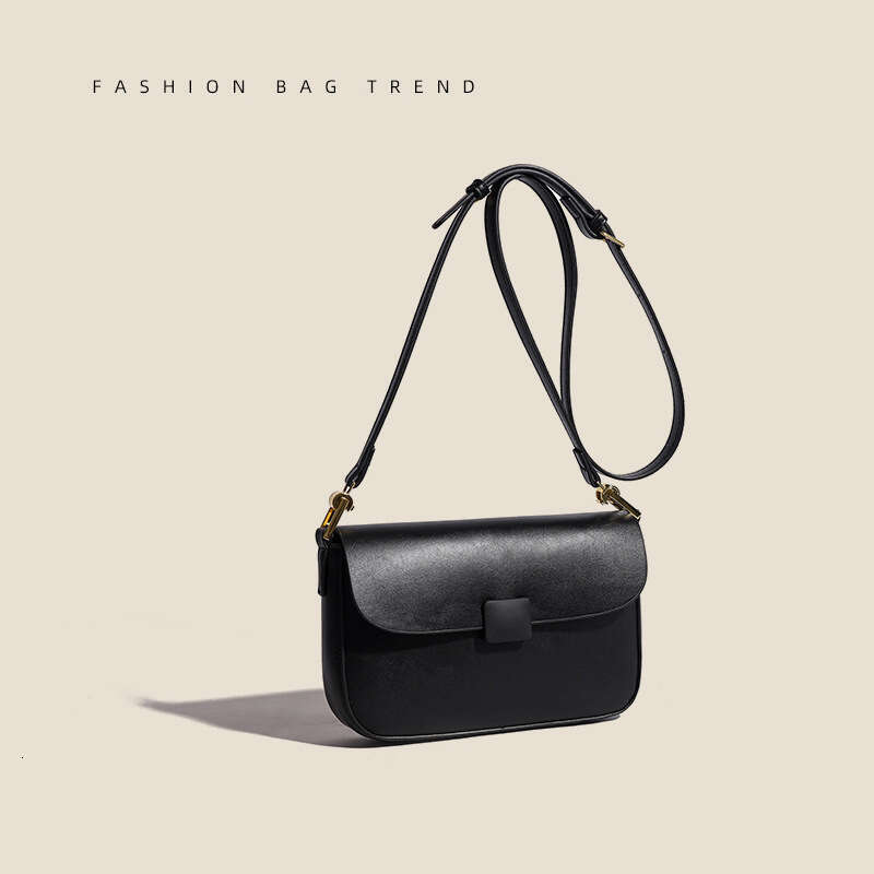 A Niche Underarm Women's Winter New Shoulder Trendy Fashionable Small Square Bag, Simple And Casual Crossbody Bag