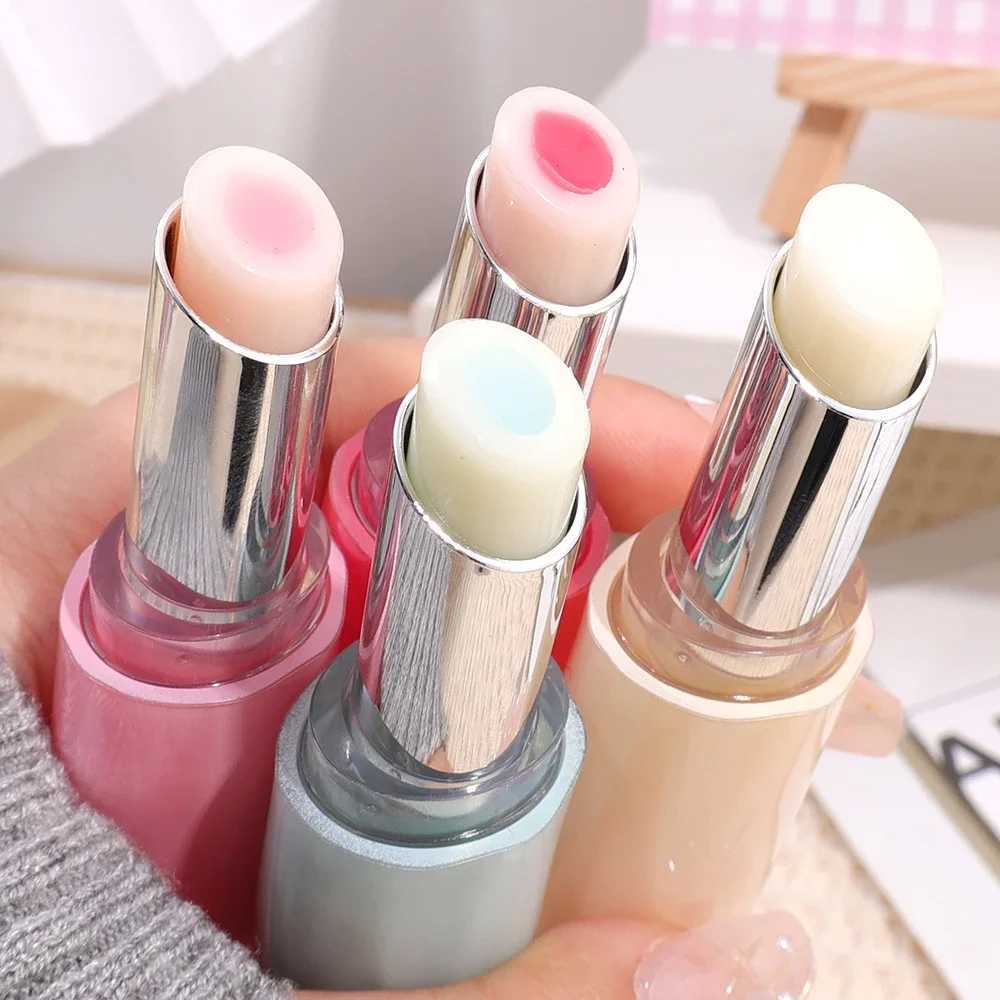 Honey Peach Color-Changing Lipstick Long Lasting Moisturizing Anti-cracked Anti-drying Crystal Jelly Lip Balm Lips Care CosmeticXJ241223