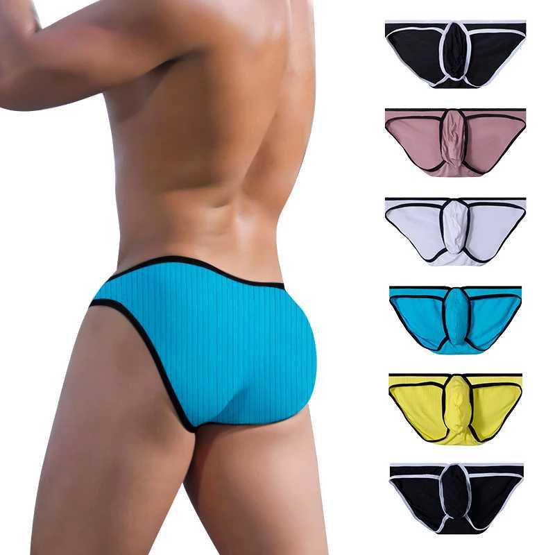 Mens bikini fabric fashionable pure cotton pattern fabric comfortable and breathable multi-color optional youth underwear W241223