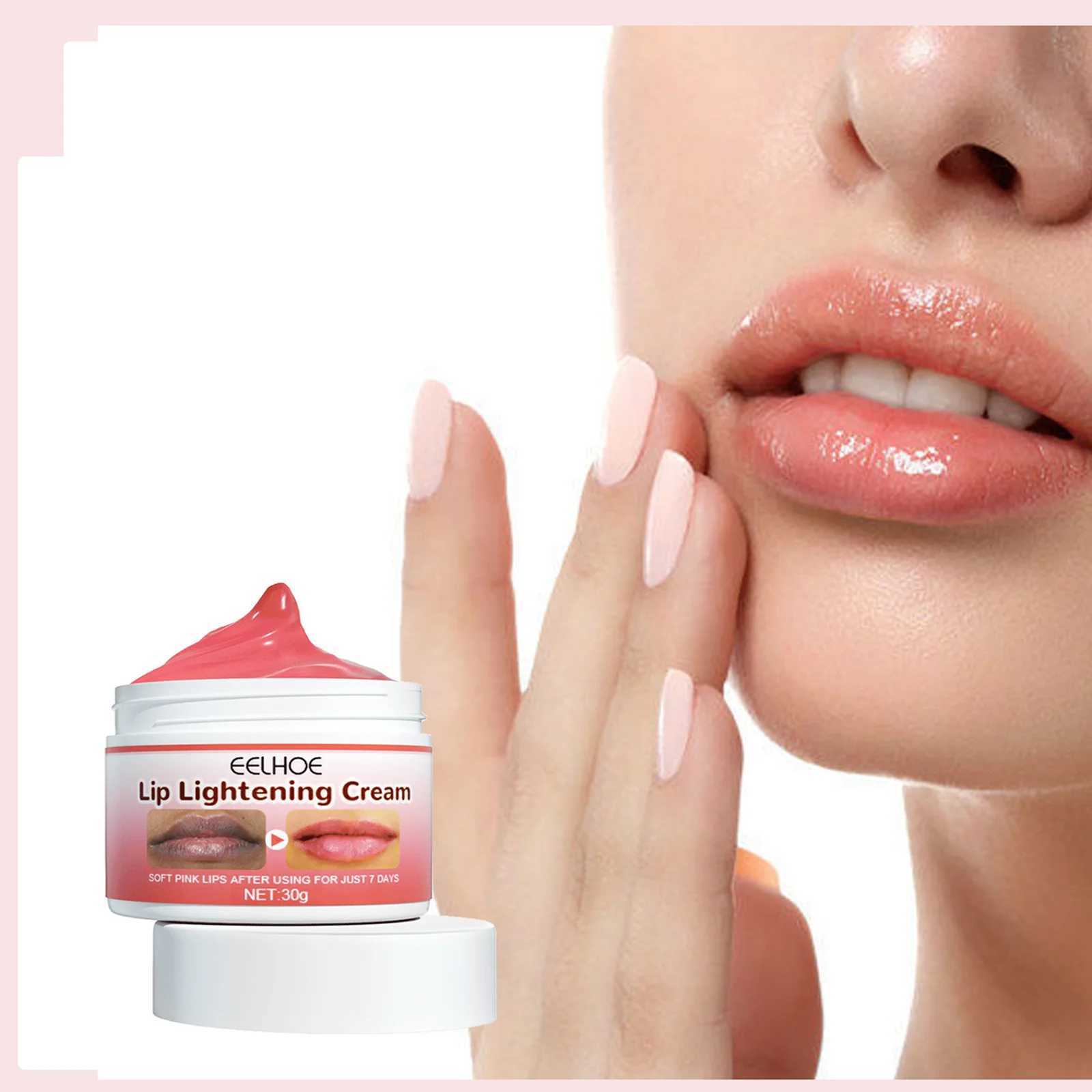 EELHOE Lip Moisturizing and Whitening Cream Whitening Pigments Black Smoke Lip Removal Dead Skin Treatment Lip CreamW241223