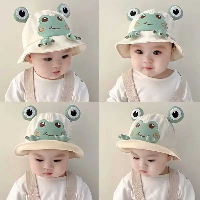 Caps Hats Baby Bucket Hat 2023 Childrens Spring Festival Outdoor Boys and Girls Sun Hat Summer Cute Flowers and Plants Children Fishermans Hat Cotton 
