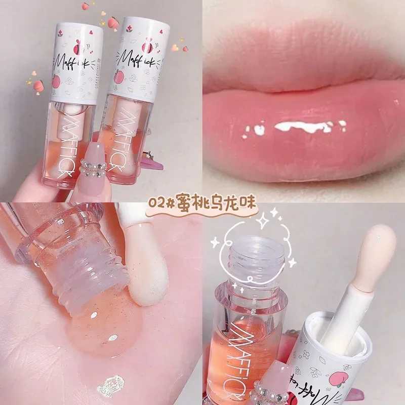 Jelly Lip Balm Long Lasting Moisturising Plumping Lip Balm Lipstick Gloss Sheer Lip Balm Big Lip Brush Lip BalmXJ241223