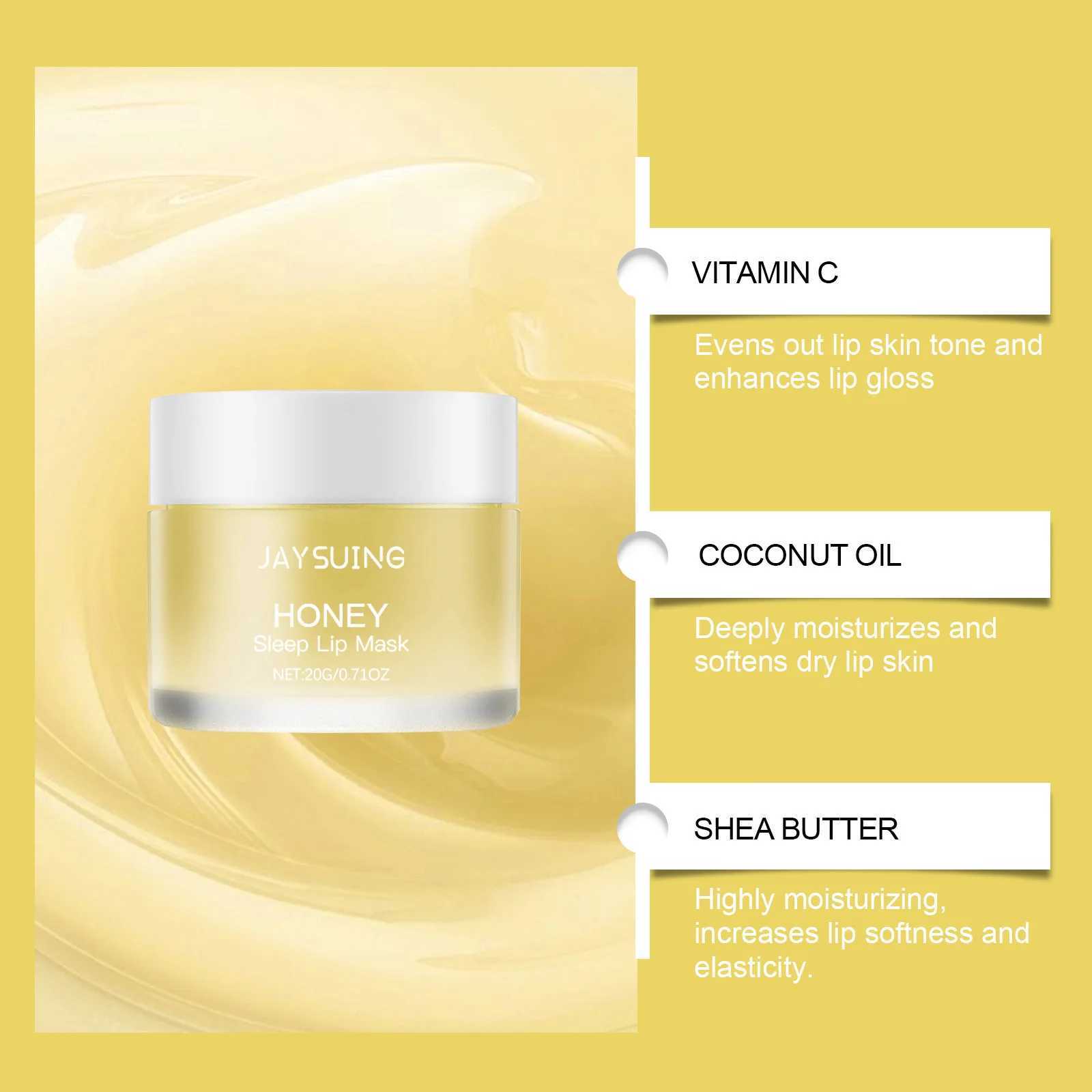Lip sleep facial mask permanent mixed fade lip line night lip care reduce dryness soft and moisturizing Korean lip facial maskW241223