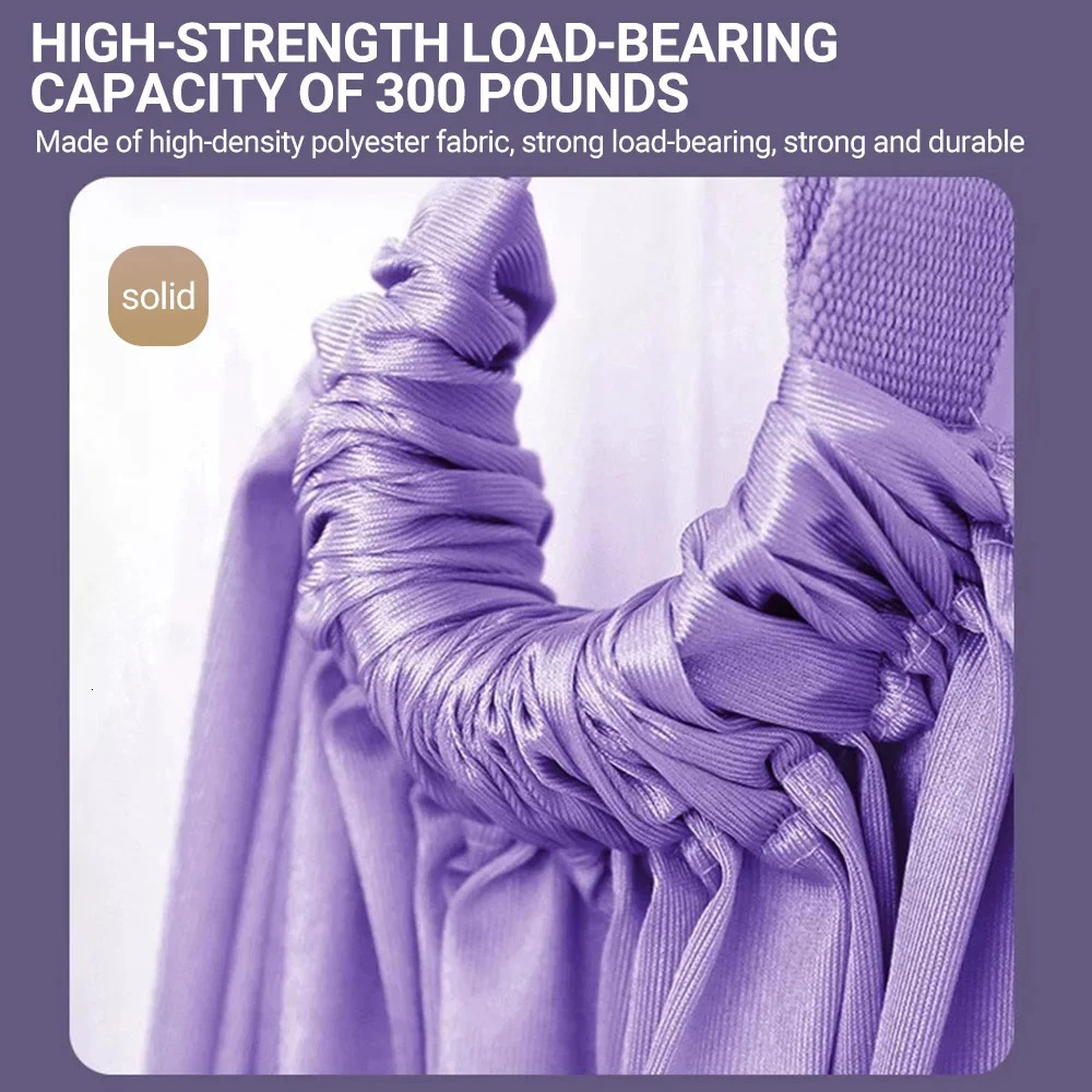 Finger Stretching Tool Elastic Yoga Belt Woman Hammock Split Lower Waist Trainer Inverted Rope Pull 241216