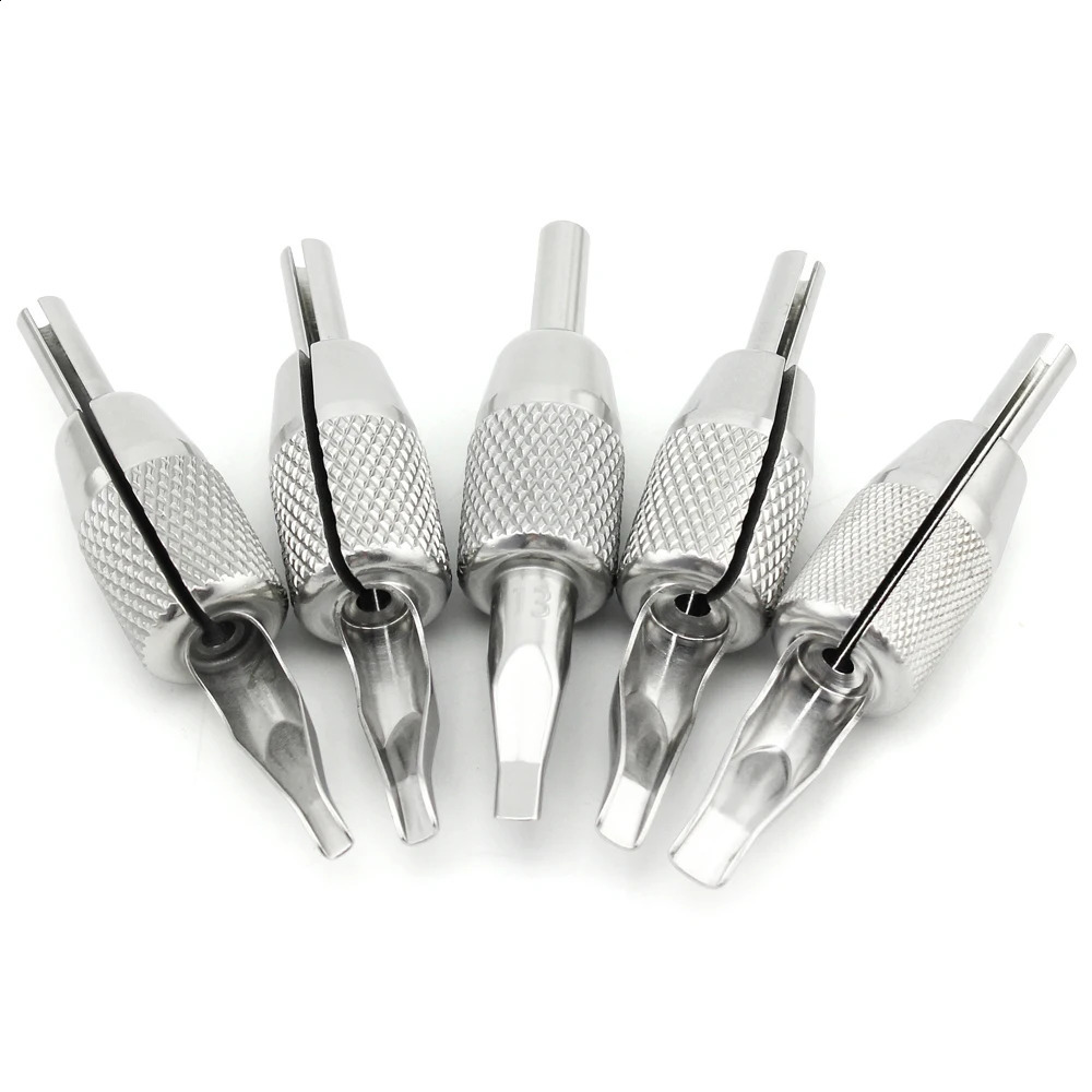 2m CNC Unibody 304 Stainless Steel Tattoo Grip Autoclavable and Reusable Grade 241223