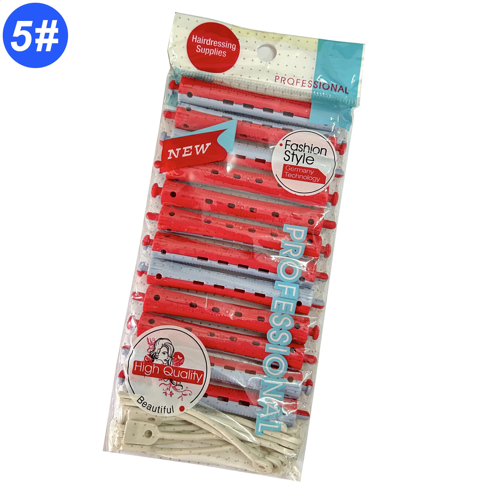 36pcs 13mm Rubber Bands Hair Rollers Kit Salon Cold Perm Rods Curler Styling Hair Root Curl Bars Fluffy Hairdresser Tools 1888 241220