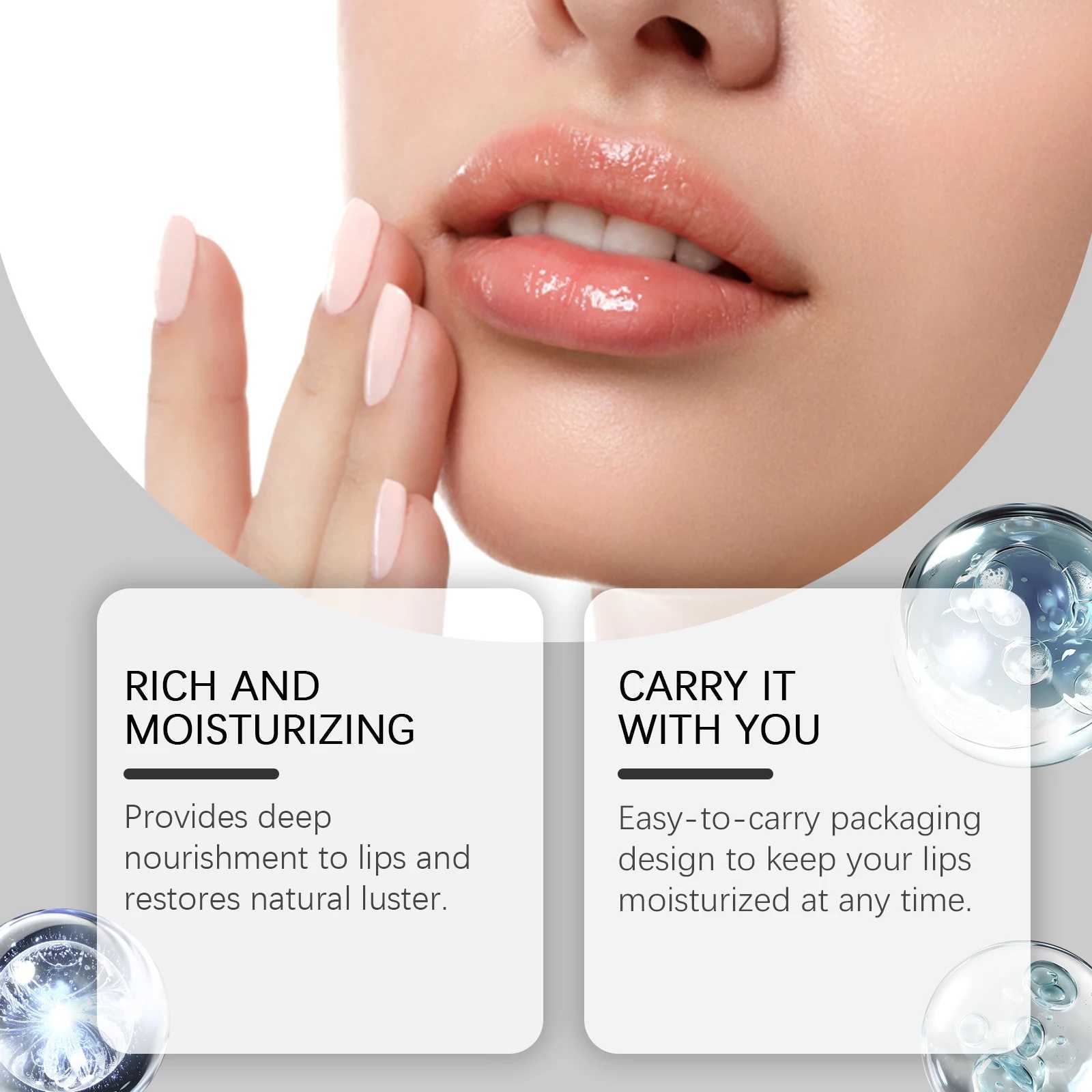 Lipstick deep moisturizing reducing lip lines removing dead skin exfoliating anti drying lasting nutrition daily care lipstickW241223