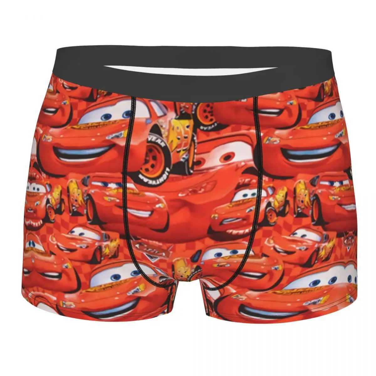 Customized Lightning Car Plywood Boxing Shorts Mens Underwear Cool Underwear W241223