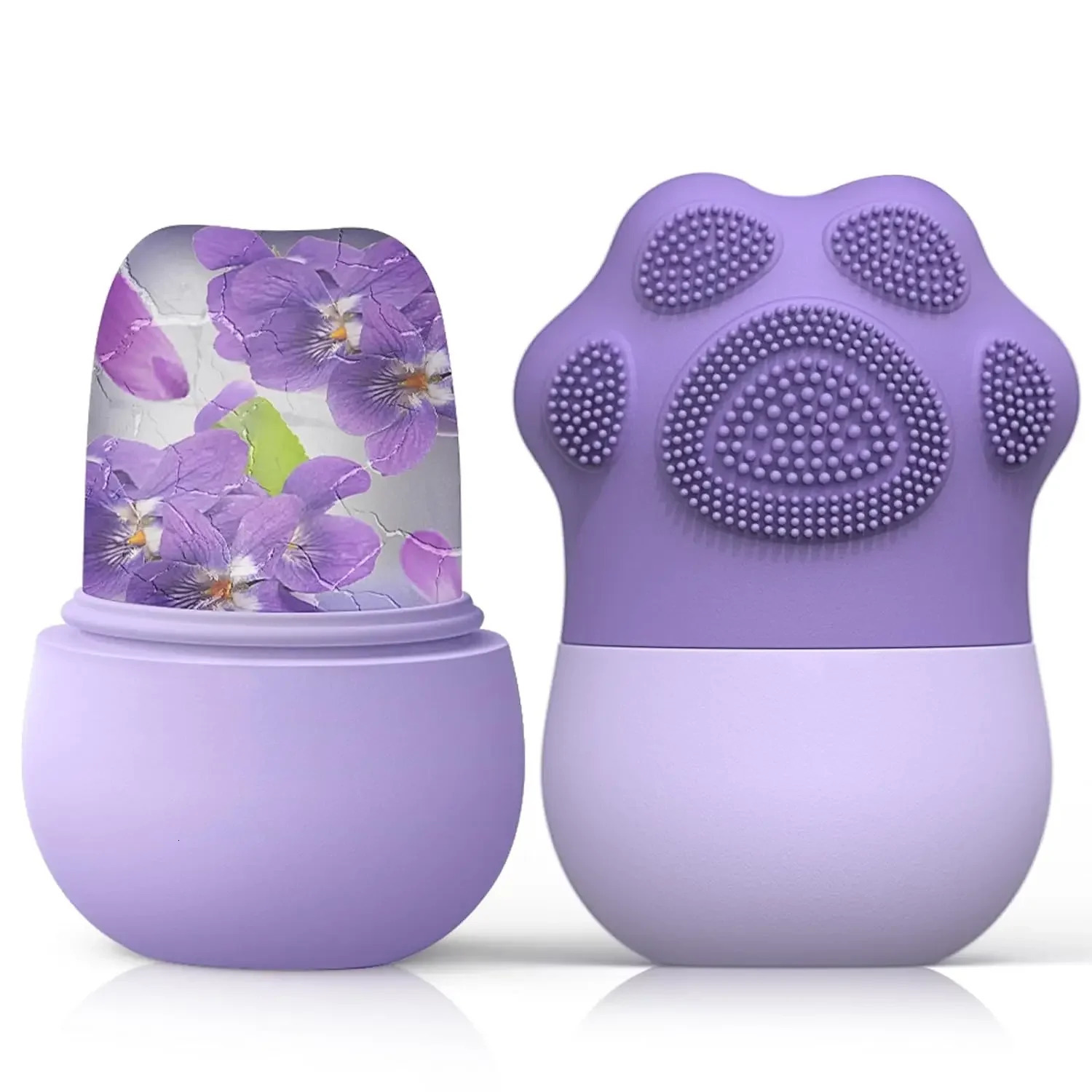 ice roller for skin care reduces eye puffiness and massage womens silicone beauty tool 241213