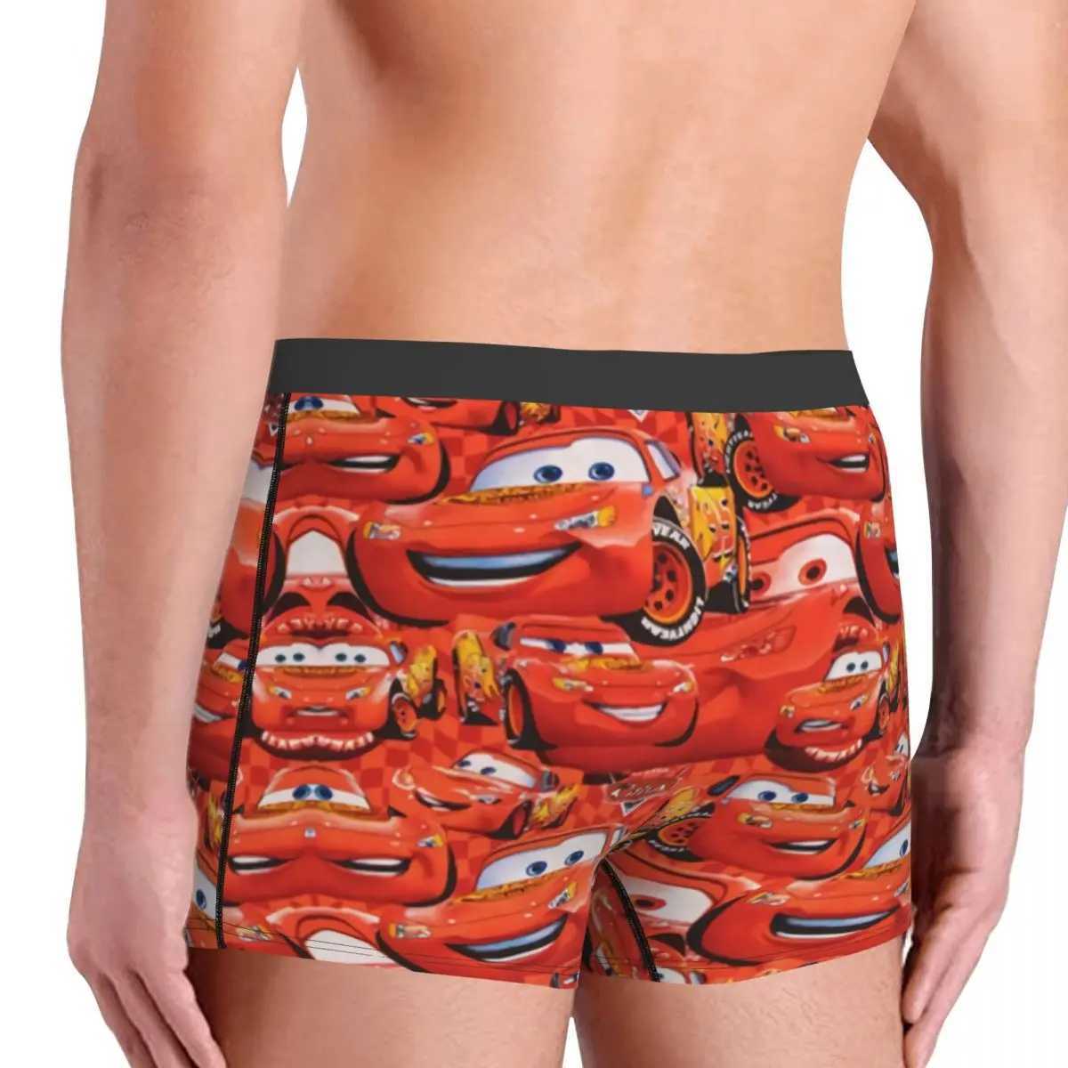 Customized Lightning Car Plywood Boxing Shorts Mens Underwear Cool Underwear W241223