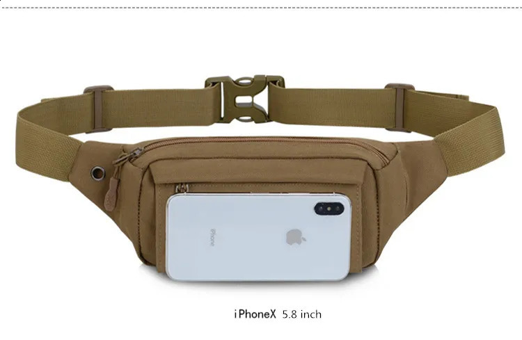 Fengdong men small waist bag anti theft mini travel bag outdoor sports cell phone key bag running belt pack with earphone jack 241223