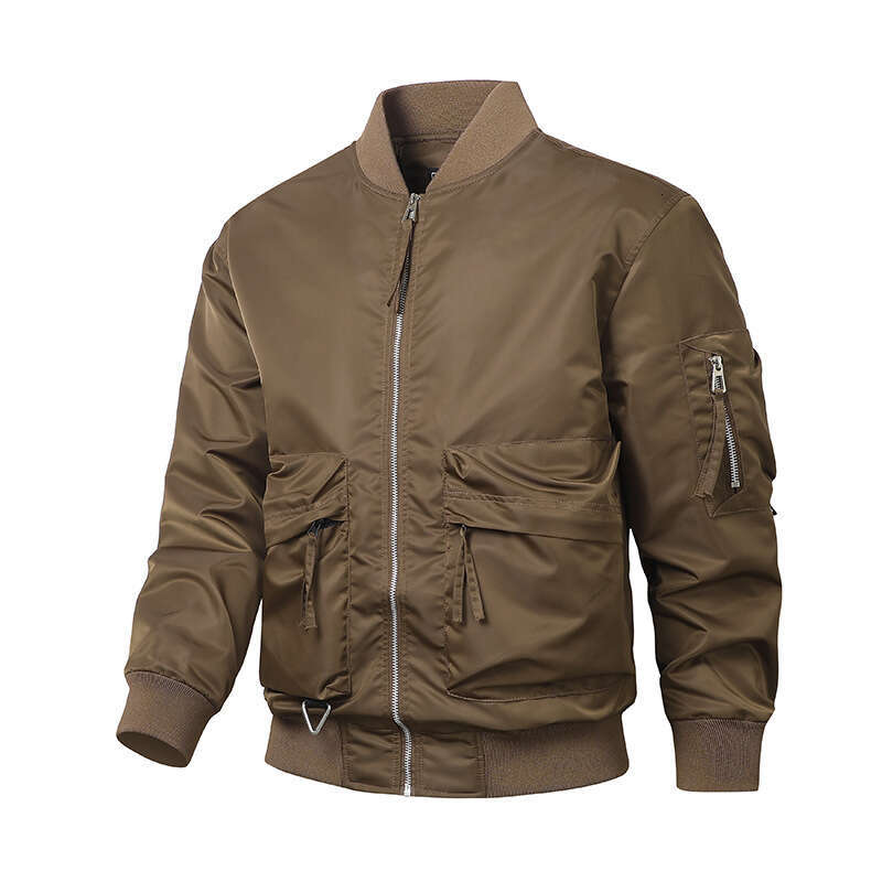 Workwear autumn and winter tough guy live broadcast Air Force MA1 pilot men's flight jacket