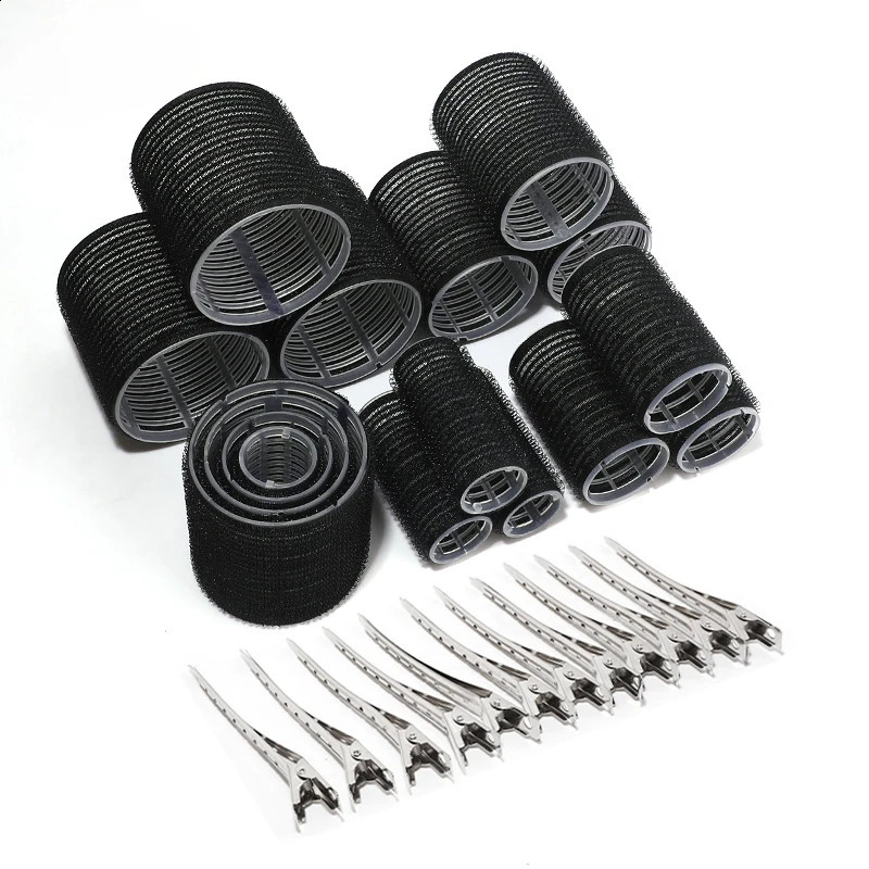 Self-Grip Hair Rollers Heatless Hair Curlers No Heat Hair Bangs Volume Self-adhesive Hook Curlers DIY Styling Tools 241220