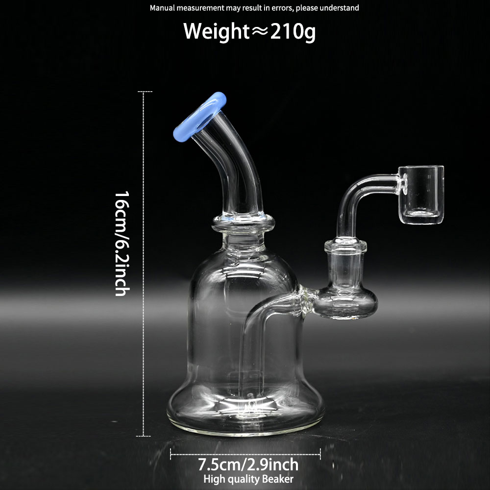 6.2in,Glass Percolator Hookah,Recycler Percolator Hookah,Borosilicate Glass Bong,Glass Water Pipe,Glass Hookah,Holiday Gifts, Home Decorations,Smoking