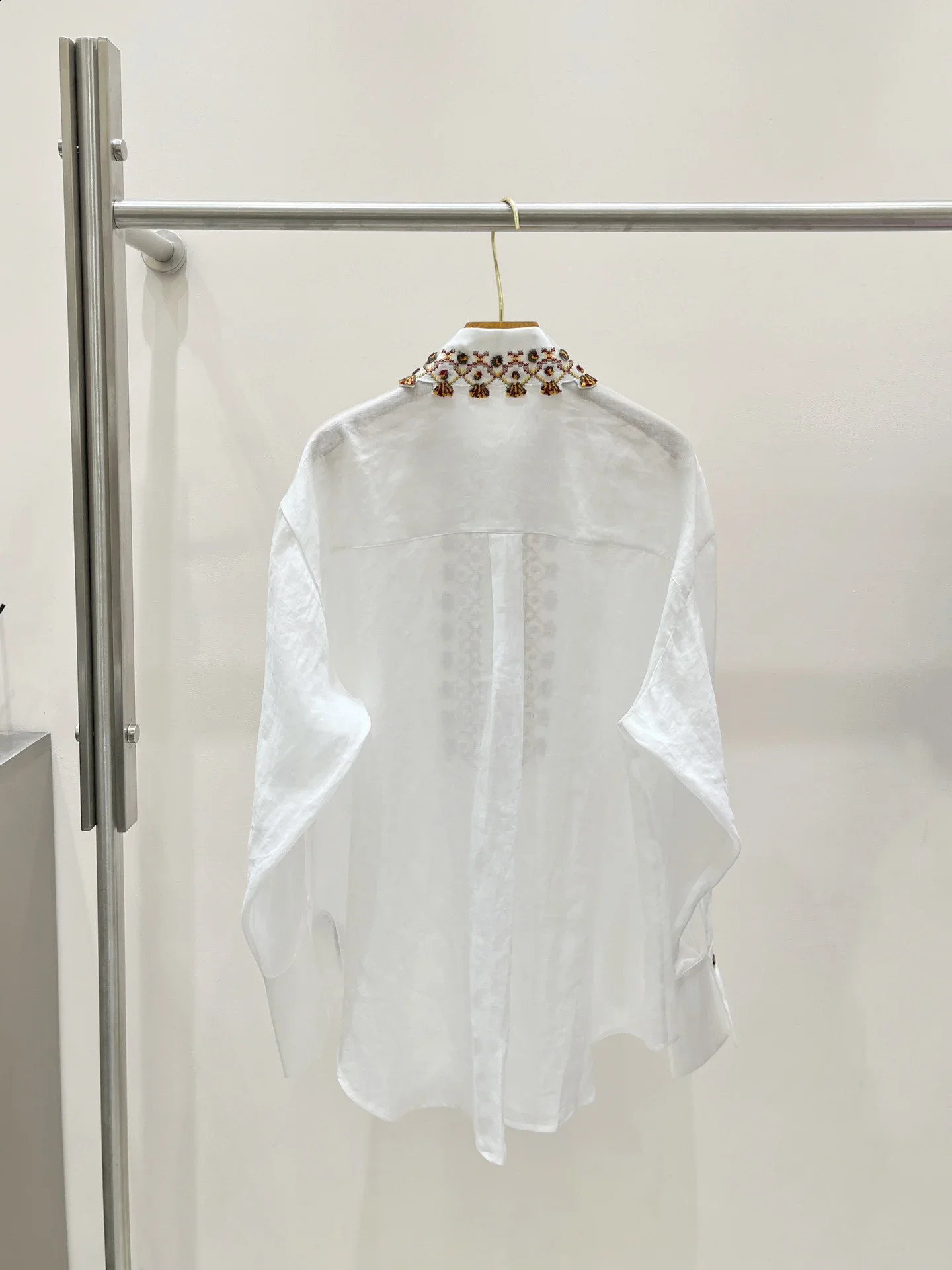 Female Clothing Shirt Top Women Blouse Woman Clothes Fashion Womens Long Sleeve Shirts 241218