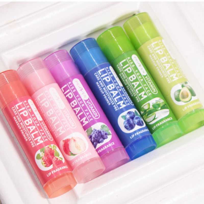 6 pcs Christmas Moisturizing Lip Balm Winter Dry Lip Balm Christmas giftXJ241223