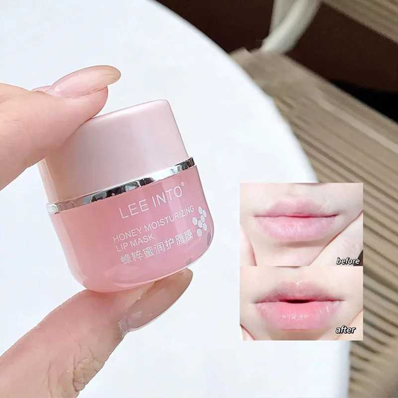 EINTO Bee Honey Nourishing Lip Care Kit - Mild Lip facial mask for removing softening and removing dead skinW241223
