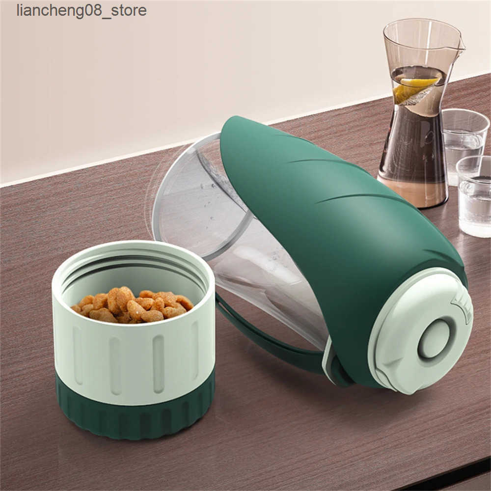 Dog Bowls Dishes Portable Pet Water Bowl Food Feeder for Dogs Cats Foldable Puppy Cats Drinking Bottle Outdoor Travel Chihuahua Drinker Supplies L2409