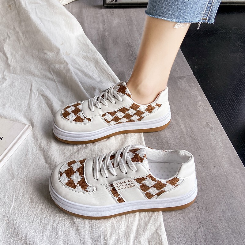 Small White Ddmywed With A Niche Design Sense For Women New Spring And Autumn Versatile Student Canvas Ins Trendy Board Shoes Chinese Brand F Ddmysatu