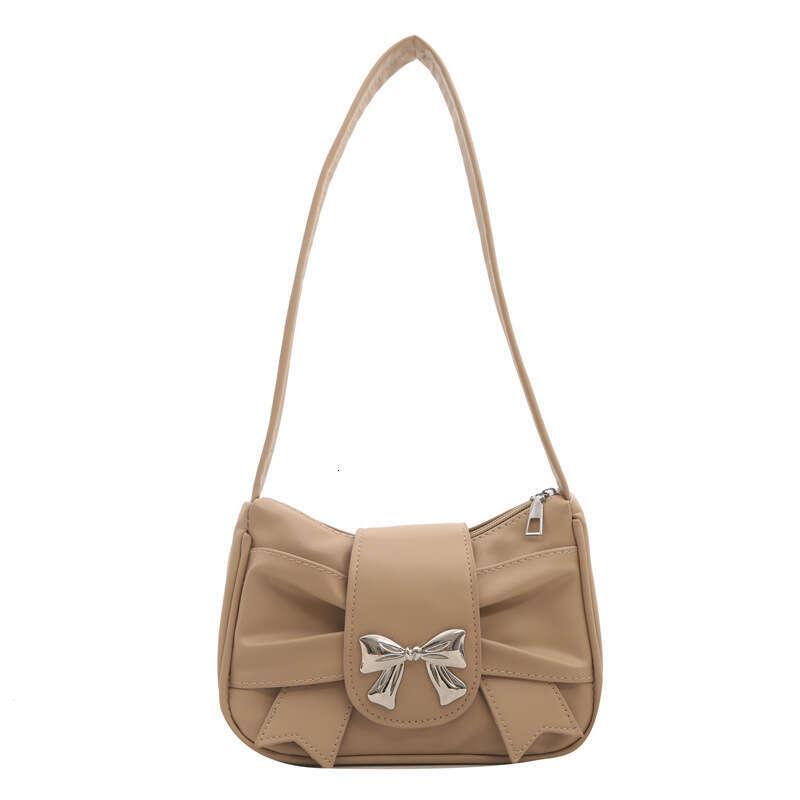Women's Bags Handbag Trendy Bow Shoulder Handbag Casual Underarm Daily Commuting PU Leather Lady Banquet Business Women's Bag