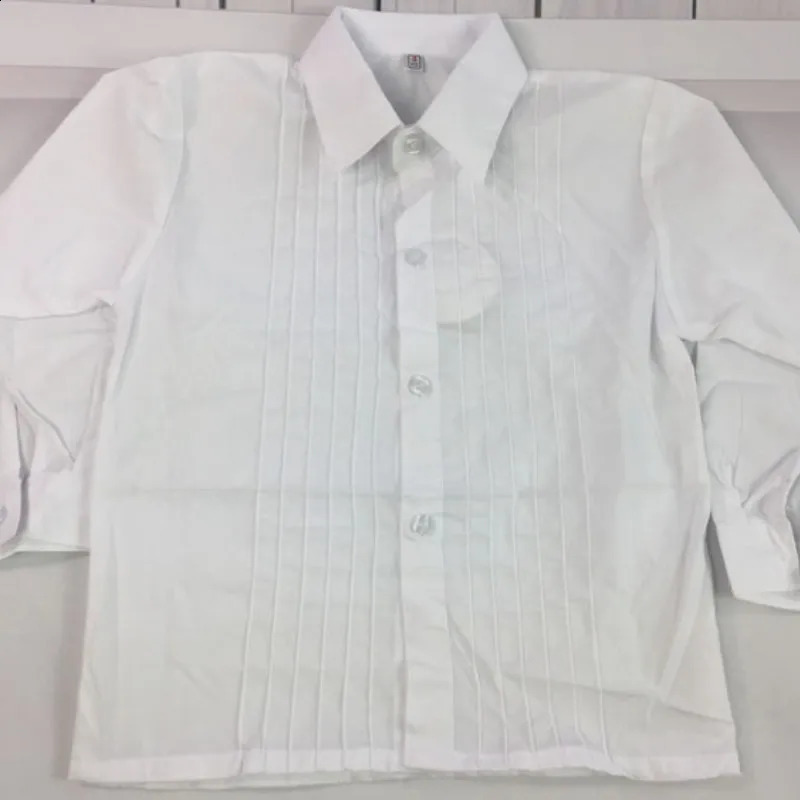 High Quality Children White Formal Blazer Boys Prom Wedding Suits Kids Tuxedo Suits 5pcs Leisure Party Clothes Sets 241223