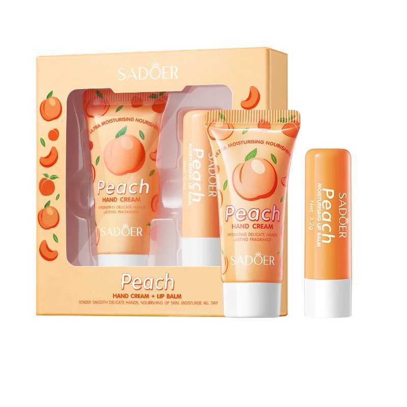 Lip Balm Hand Cream Kit Lotion gift setsMoisturizing Nourishing skin care Improving Dry Skin Lip balm Makeup CosmeticsXJ241223