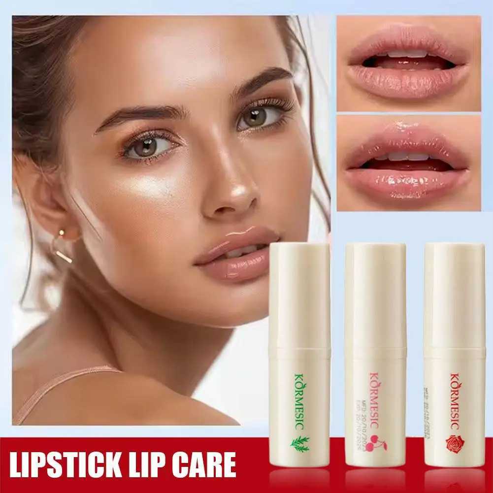 Holiday lipstick Smooth Moisturizing lipstick Christmas Gift Moisturizing Coloring lipstick Care Christmas lipstick 3 Fruit FlavorW241223