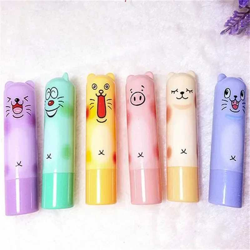 New makeup moisturizing colorless lipstick natural plant gloss lipstick fruit matte lipstick lovely smile facial makeupW241223