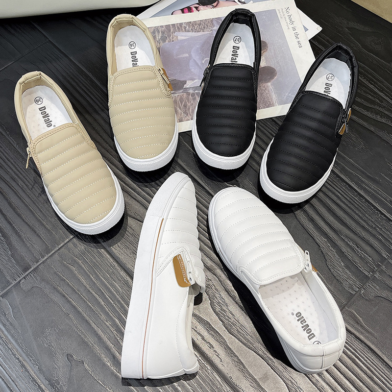 Women Ddmywed Pregnant Step On Durable With Toe Caps High Appearance Fashionable Board Shoes Internet Famous Comfortable Canvas Chinese Brand F Ddmysa