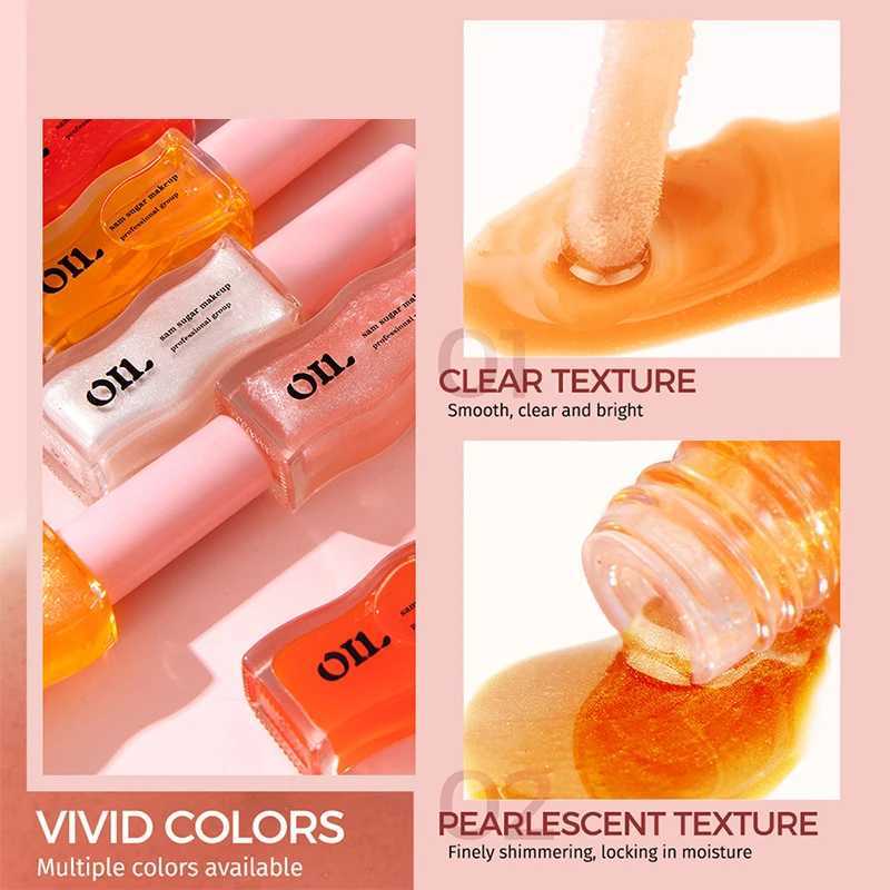 Long lasting moisturizing lipstick 24h waterproof lipstick sexy jelly crystal Korean female lipstickW241223