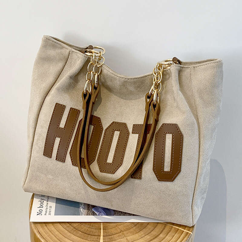 Single Shoulder Canvas College Students In Class, Large Capacity New Spring Commuting Tote Bag For Women