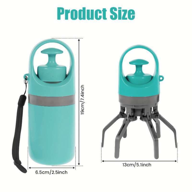Lightweight Portable EVA Pet Picker Convenient Scoop and Dispense Tool for Dogs - Easy to Carry Sanitary Outdoor Poop Removal Solution