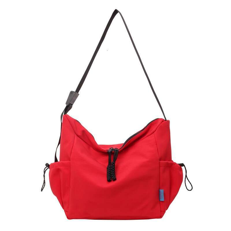 High-end Solid Color Casual Large Capacity Shoulder Bag, Versatile Crossbody For Commuting, Unisex Trendy Bag