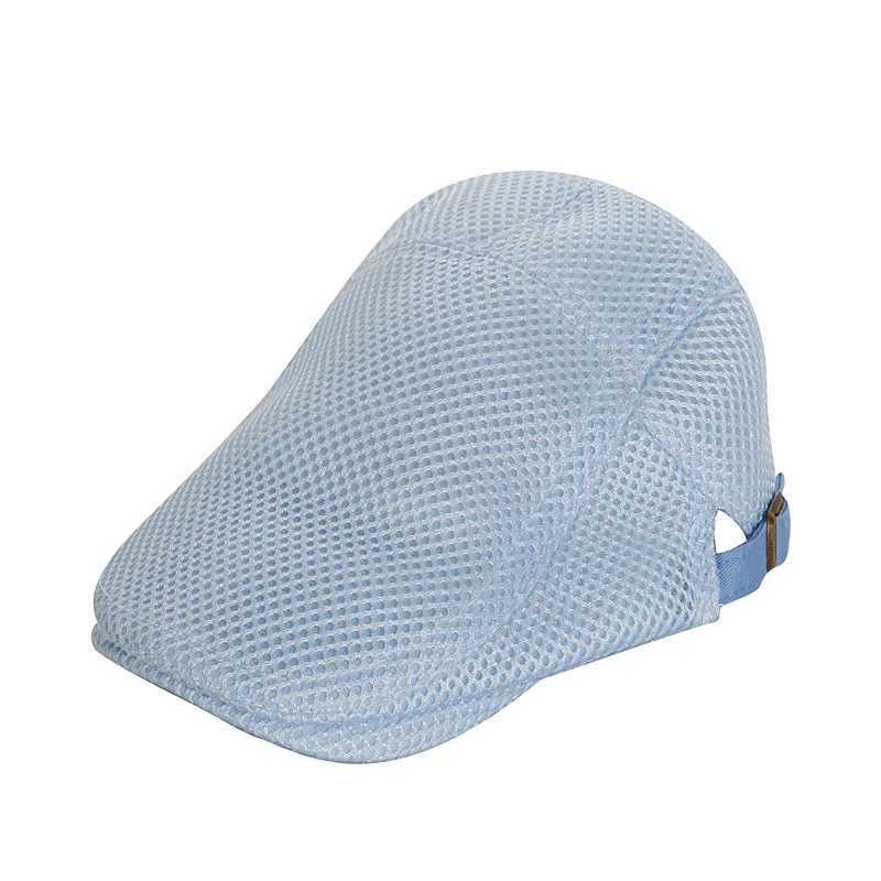 Caps Hats Summer boys baby hat retro baby hat childrens hat adjustable childrens beret 2-6Y H241223