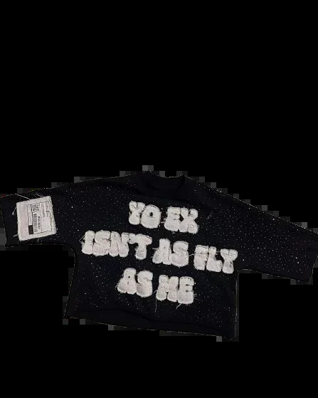 Y2K Rhinestone Three Quarter Sleeves Tops Men Women Harajuku Letter Graphic Patch Oversized T Shirt Goth Punk Short Clothes 241223