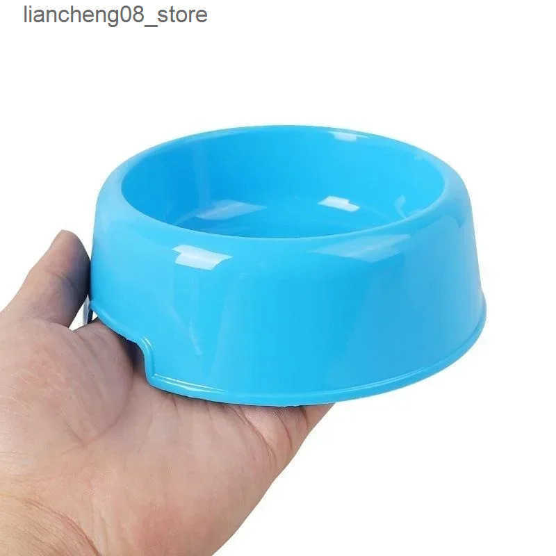 Dog Bowls Dishes Pet Bowls Dog Cat Plastic Food Feeding Water Dish Bowl Feeder Pet Supplies accesorios para perros L240910