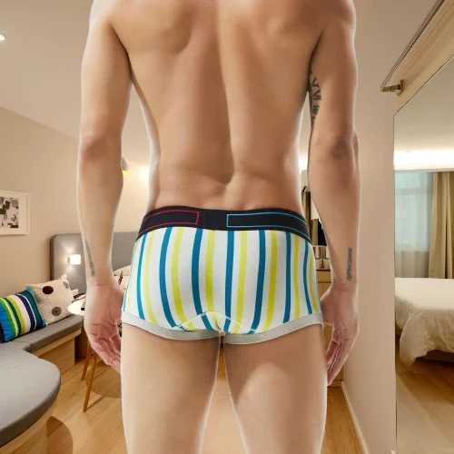 Mens Cotton Boxer Shorts Set - Free Delivery Boxer Shorts Comfortable Underwear for Men W241223
