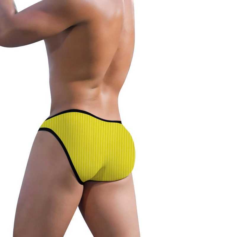 Mens bikini fabric fashionable pure cotton pattern fabric comfortable and breathable multi-color optional youth underwear W241223