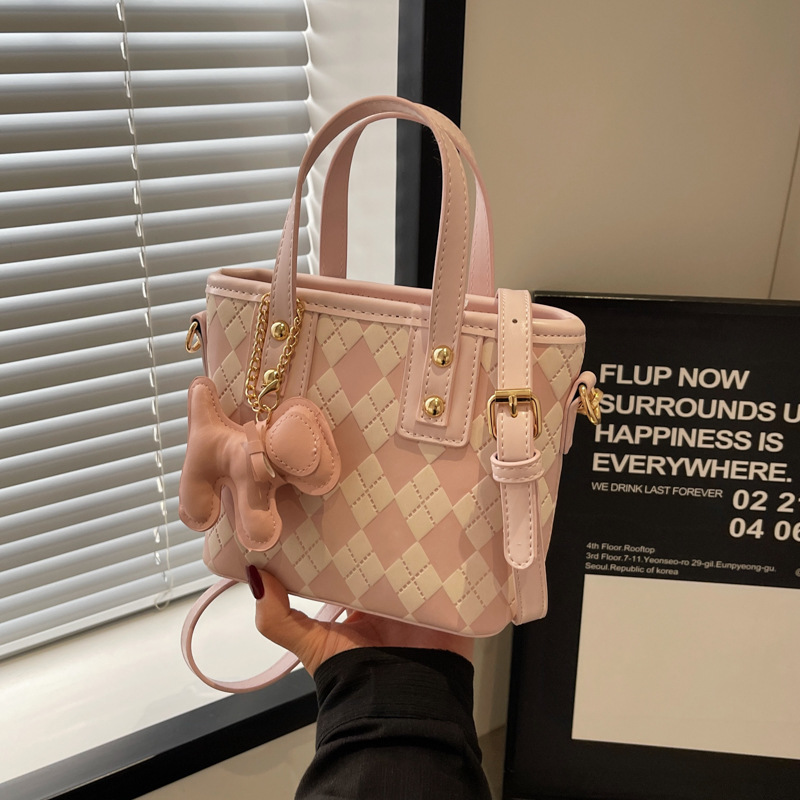 2025 Summer New Mini Handbag Fashion Designer Shoulder Bag Women s Square Simple Solid Color Handbag Wallet Cosmetics Storage Bag Crossbody Bag