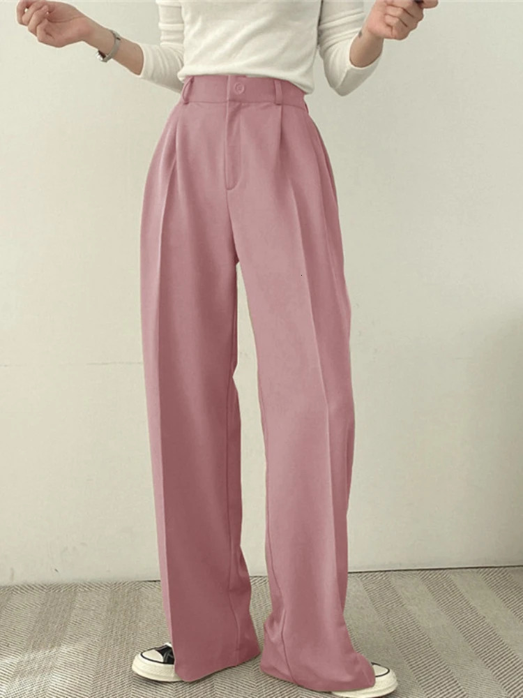 Women Suit Jacket Trousers Set Full Sleeve Single Breasted Pants Solid Elegant Suit Coat Autumn Winter Clothing 241220