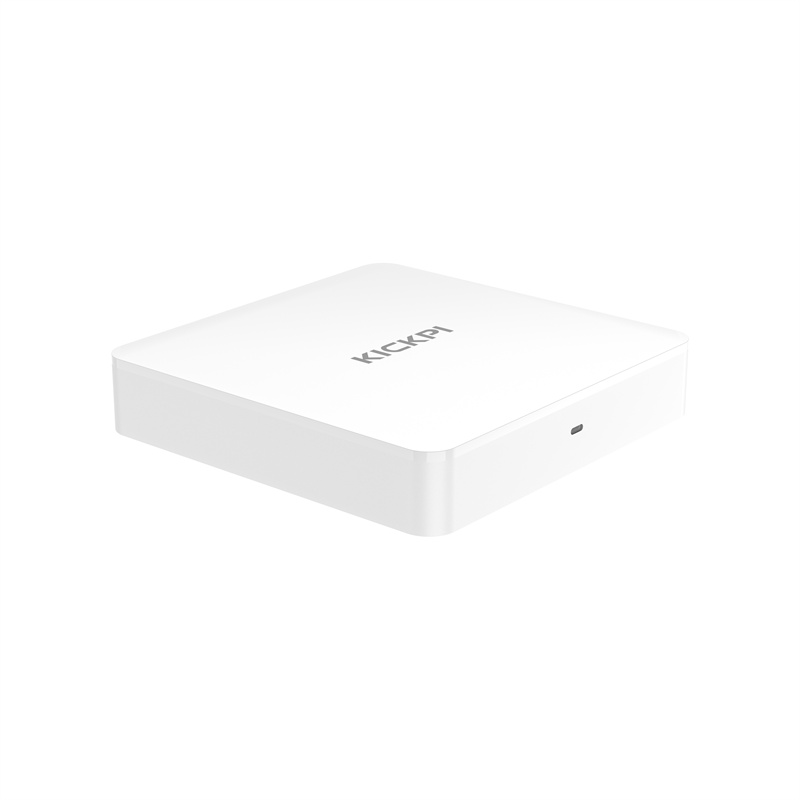KICKPI KP1 TV Box Amlogic S905Y4 Media Player 4K Android 12 Set Top Box 2GB RAM 32GB ROM AV1 2.4G 5G WiFi BT5.0