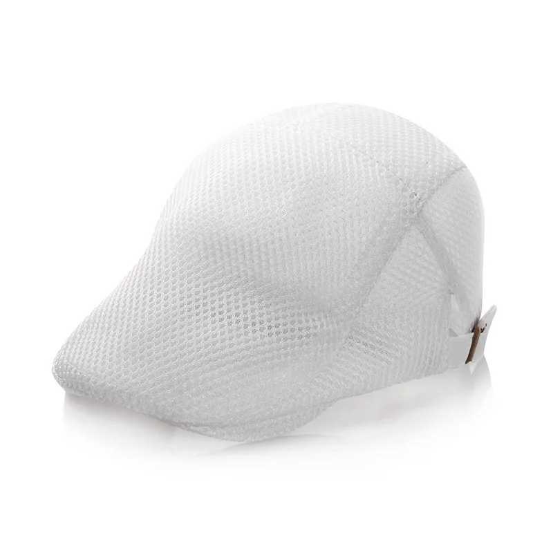 Caps Hats Summer boys baby hat retro baby hat childrens hat adjustable childrens beret 2-6Y H241223