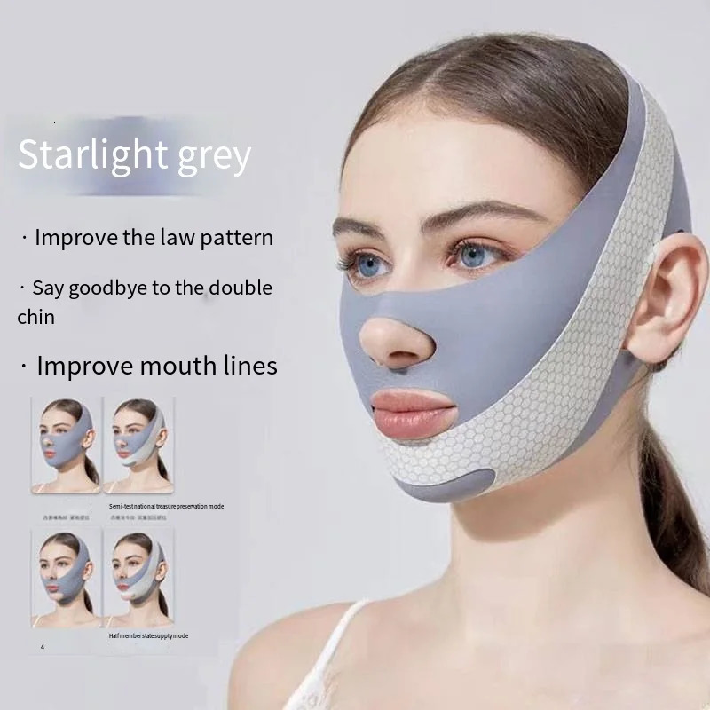 lifting with sleeping Vshaped slimming belt relaxing shape double chin massage 241213