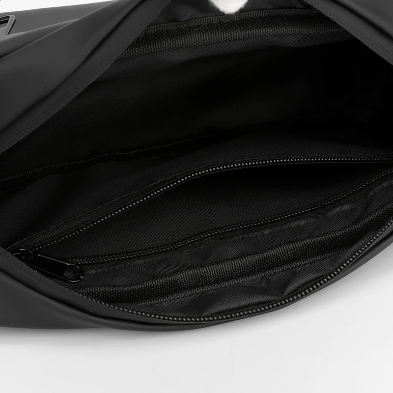 Quality Nylon Chest Pack Fashion Business Men Waist Bag 2024 Male Fanny Pack Phone Bag Leisure Travel Shoulder Crossbody Bag 241223