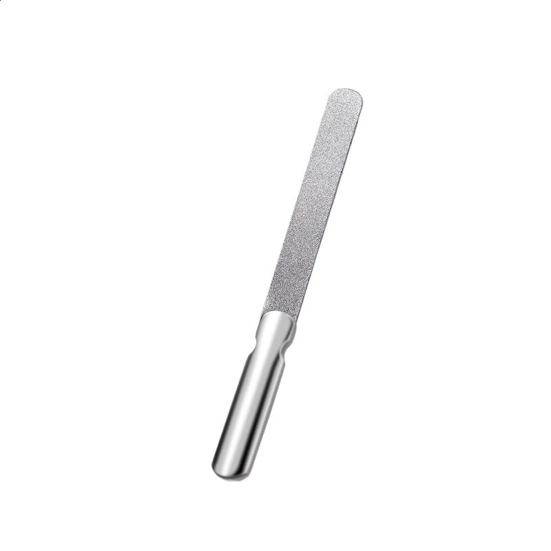 Stainless steel nail file manicure matte grinding strip emery sand strip rubbing stick grinding foot nail artifact manicure tool 241223