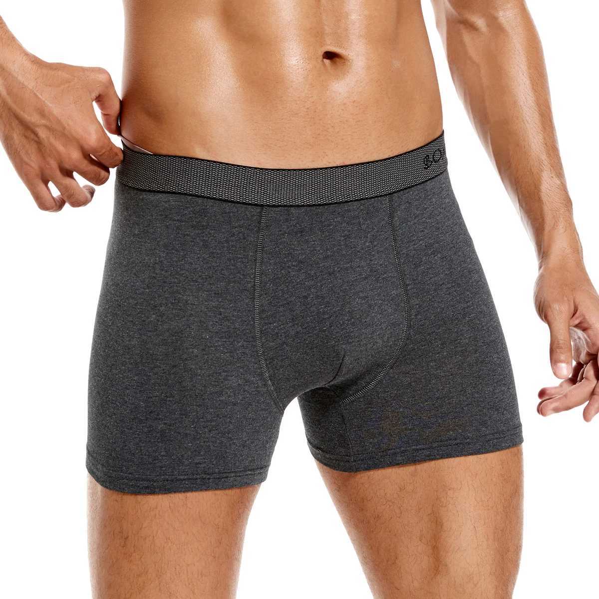 Boxers Mens Boxing Shorts Mens Brand Underwear Mens Underwear Mens Cotton Sexy Mens Calecon Family W241223