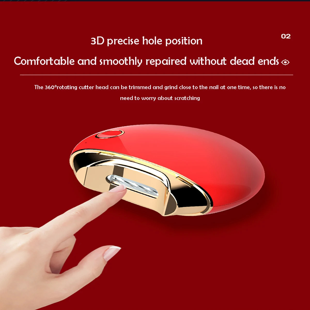 Electric Automatic Nail Clipper Sharpener Anti Splash Baby Adult Portable Nail Cutter Set Nail ClippersTools Nail Sharpener 241223