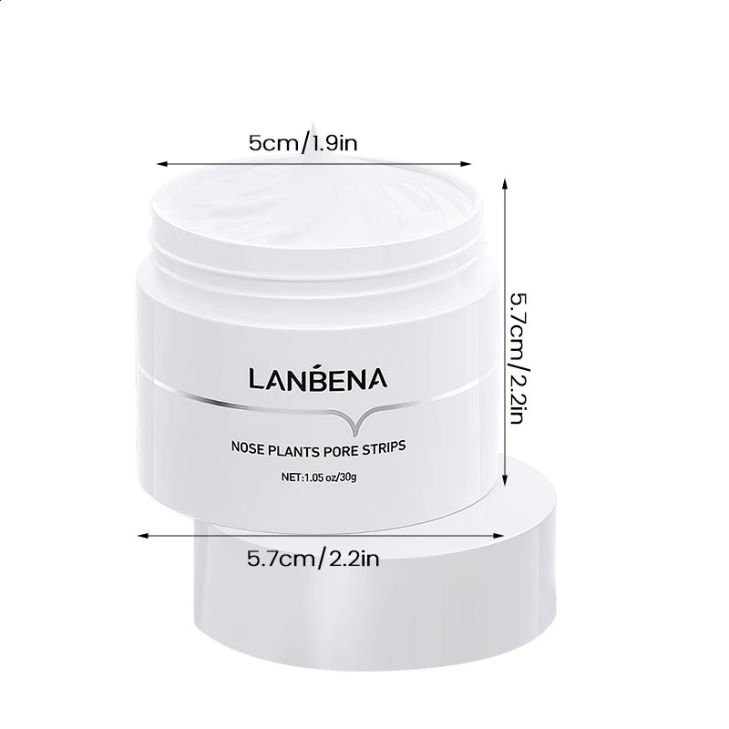 LANBENA Blackhead r Peel Off Mask Aloe Vera Extract Oil Control Nose Mask with 180pcs Cleanses for Deep Clean Hydrating 241223